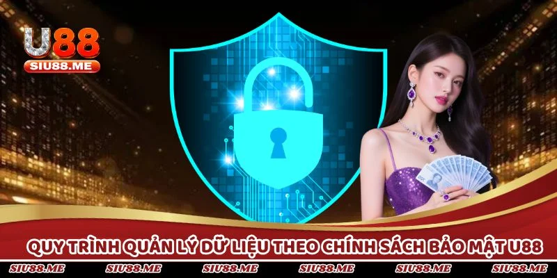Quy trình quản lý dữ liệu theo chính sách bảo mật U88